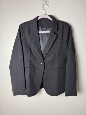 Blazer Jacket Oversized Black Women's Suit Blazer